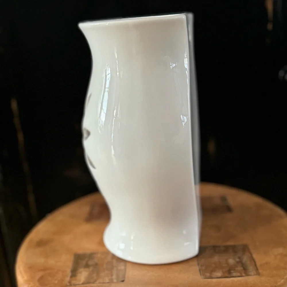 Vtg Partylite SONATA Wall Sconces Ceramic White Rare